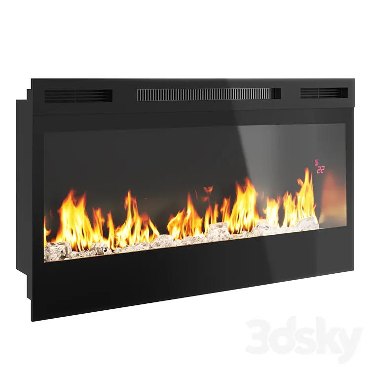 Electric Fireplace Dimplex Dimplex Prism BLF3451 3DS Max