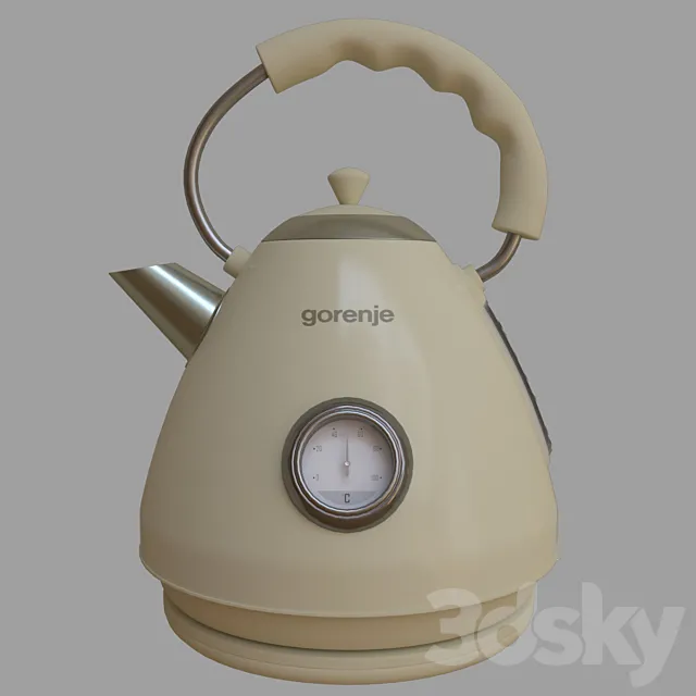 Electric kettle gorenje K17CLI 3DSMax File