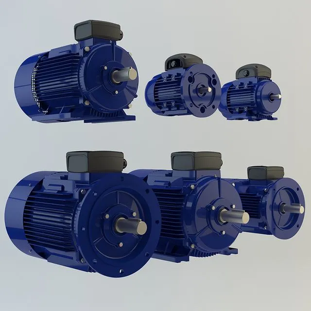 Electric Motor 3dsMax Model