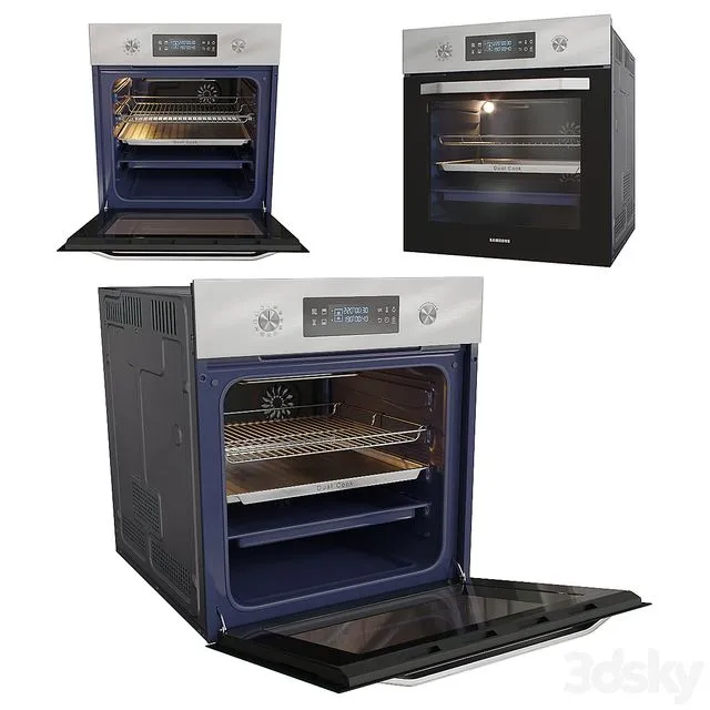 Electric oven Samsung NV64R3531BS 3dsMax Model