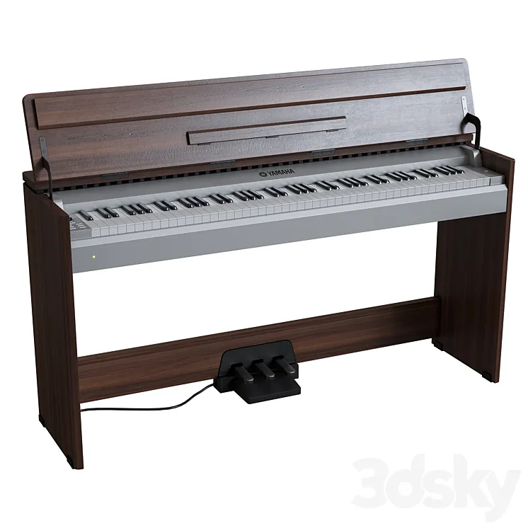 Electric piano Yamaha YDP-S30 3DS Max