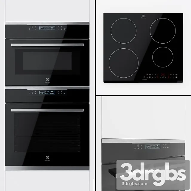 Electrolux Oven Oke8 C31 X Compact Oven VKK8 E00 X And ​​Hob Ime6440 Kf 3dsmax Download