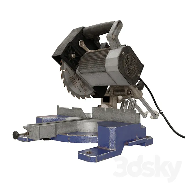 Elektra Beckum miter saw 3ds Max