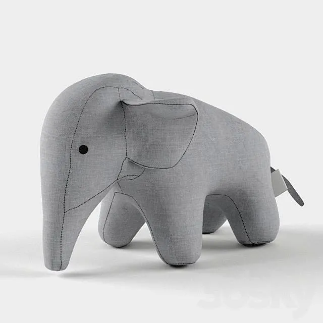 elephant 3DS Max Model