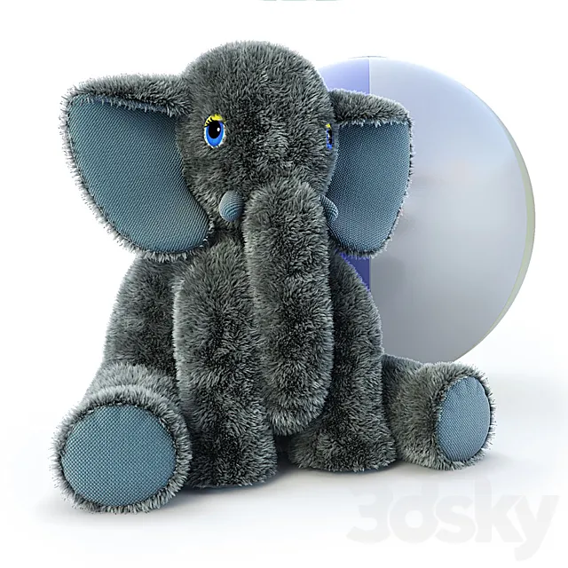 elephant & ball 3DSMax File