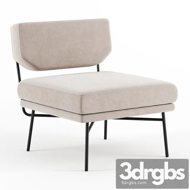 Elettra Lounge Chair By Arflex 3dsmax Download