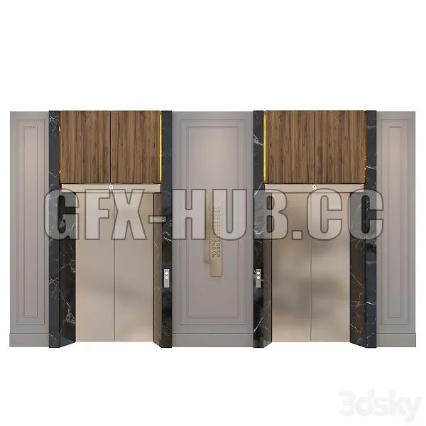 Elevator 04 3dsMax Model
