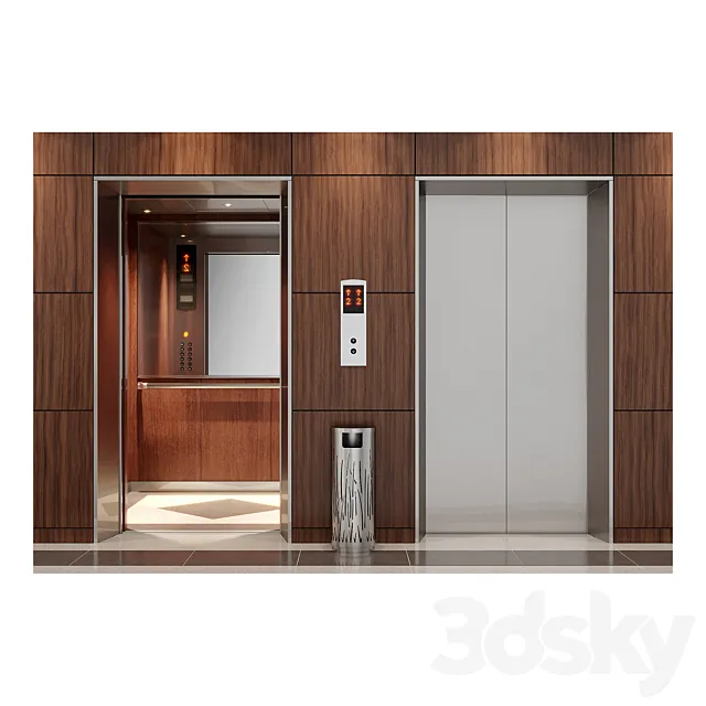 Elevator 3DS Max Model