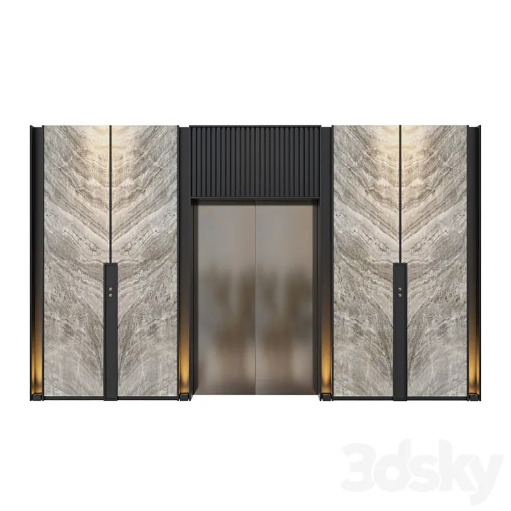 Elevator 5 3DS Max Model