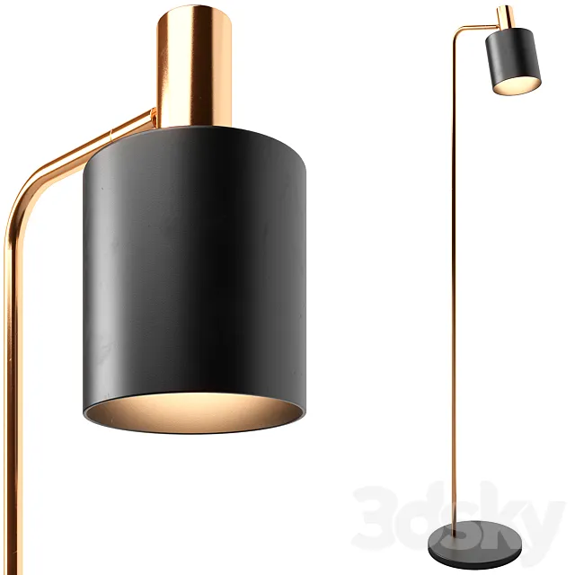 Eli Floor Lamp 3DS Max Model