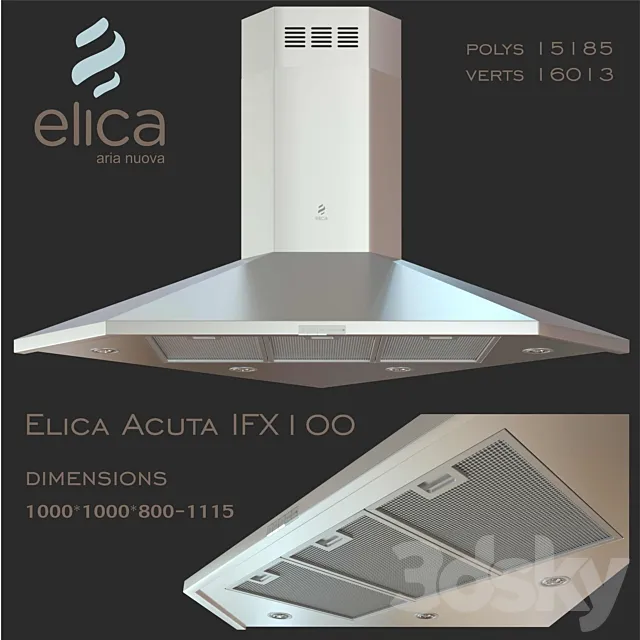 ELICA Angle extractor ACUTA IXF100 3DSMax File