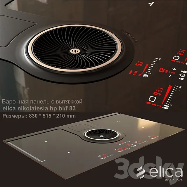 ELICA NIKOLATESLA HP BL-F-83 3DSMax File