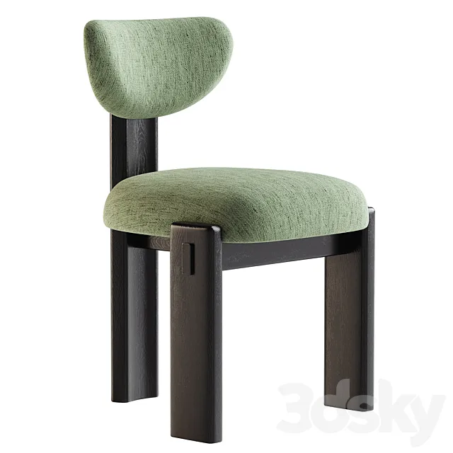 Elio Dining Chair 3ds Max