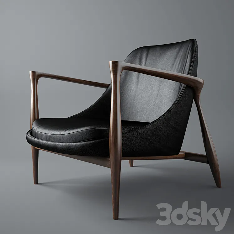 elisabeth chairs 3DS Max