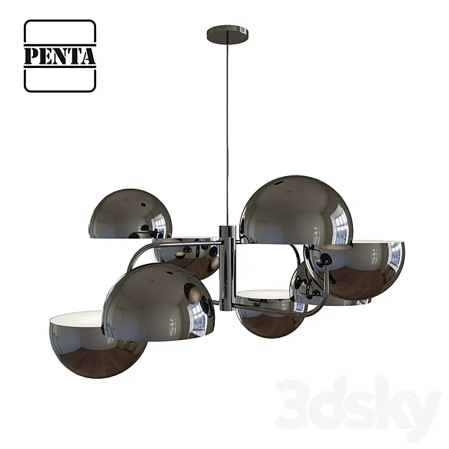 ELISABETH large pendant by Penta 3ds Max