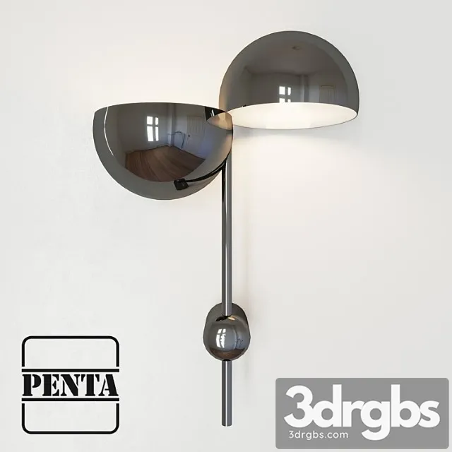 Elisabeth wall lamp by penta 3dsmax Download