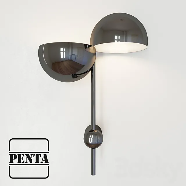 ELISABETH Wall Lamp by Penta 3DS Max Model