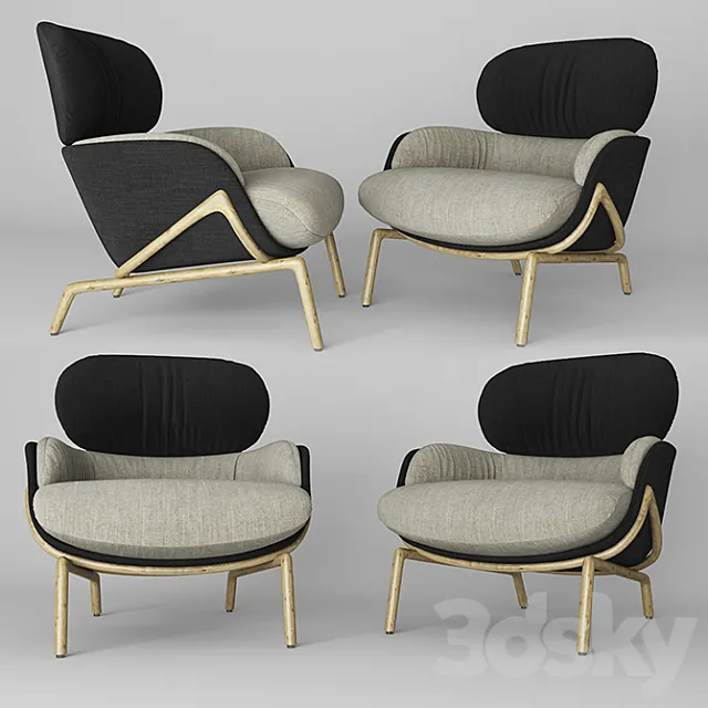 ELISIA armchair 3DSMax File