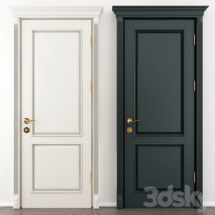 Elite door model 15 3DS Max