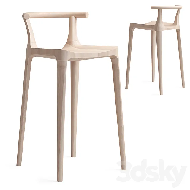 Elka Stool 3ds Max