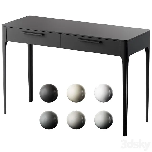 Ellipse Console Type 2 drawers 3dsMax Model