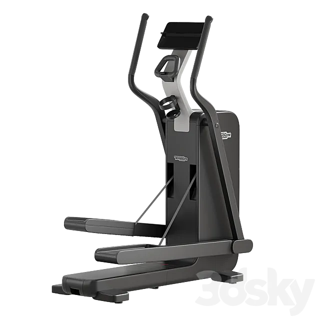 Elliptical Technogym 3DS Max Model