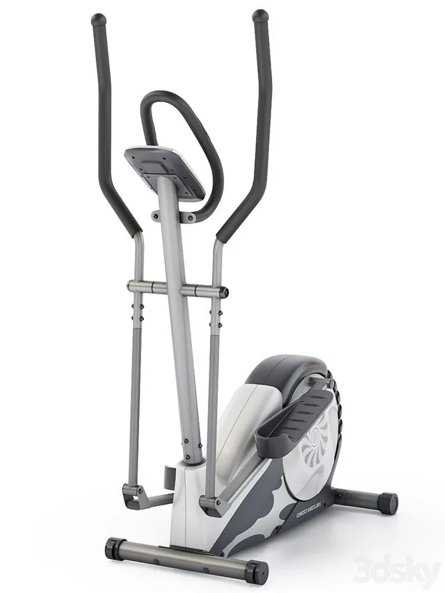 Elliptical trainer Hasttings Q600 MEDUSA. Ellipse 3dsMax Model
