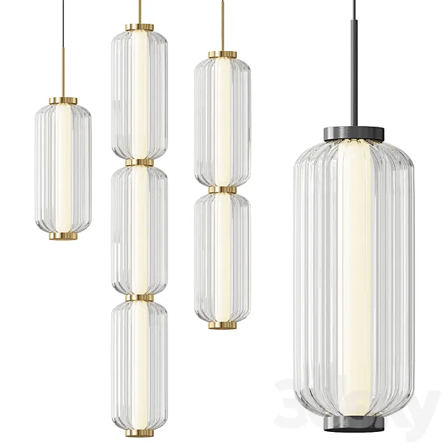 Elma LED pendant lamp 3DS Max Model