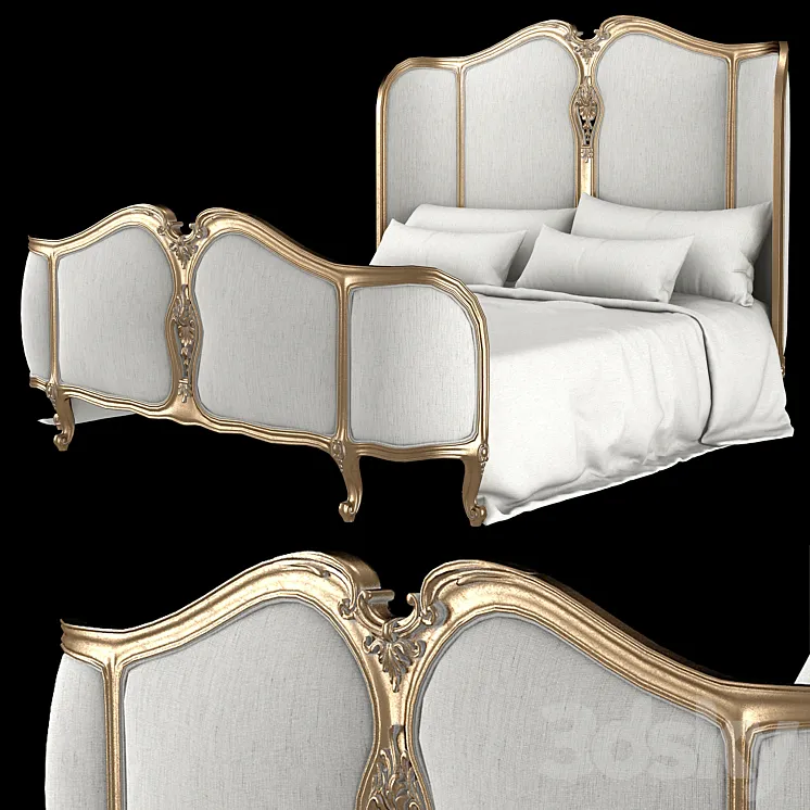eloquence bed 3DS Max Model