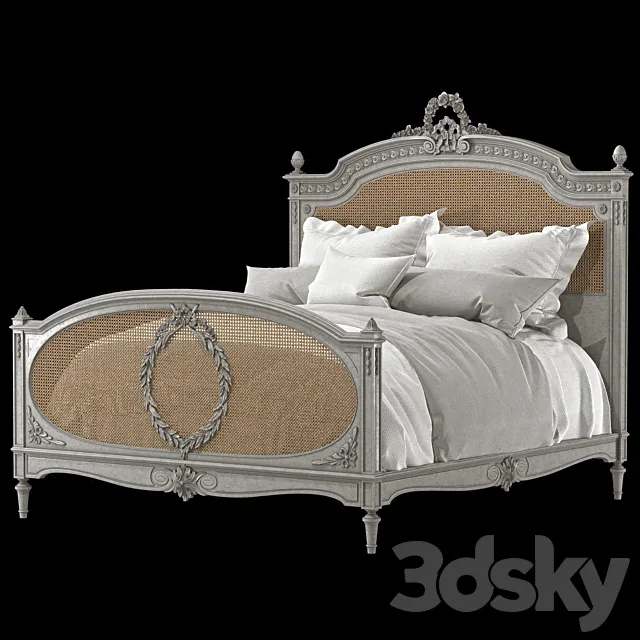 eloquence cane bed 3ds Max