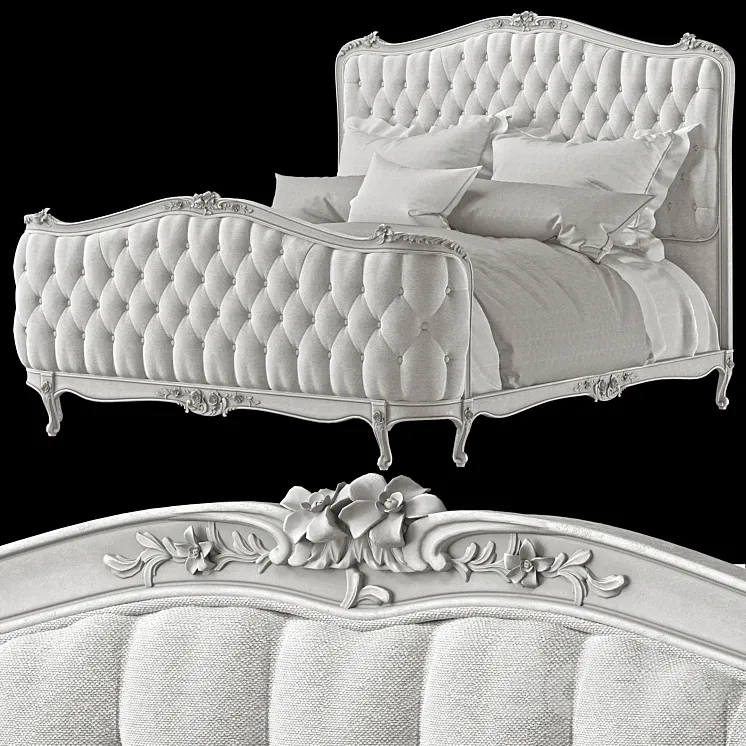 eloquence sophia bed 3DS Max
