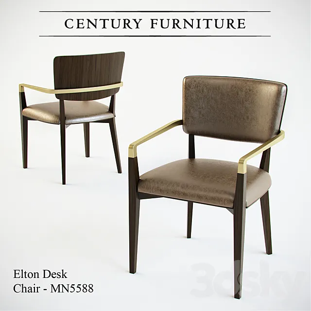 Elton Desk Chair – MN5588 3DSMax File