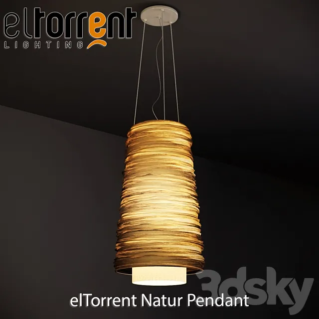 elTorrent Natur Pendant 3DS Max Model