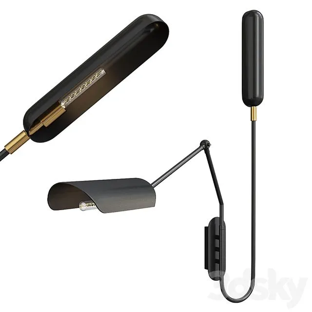 Elvis wall lamp 3dsMax Model