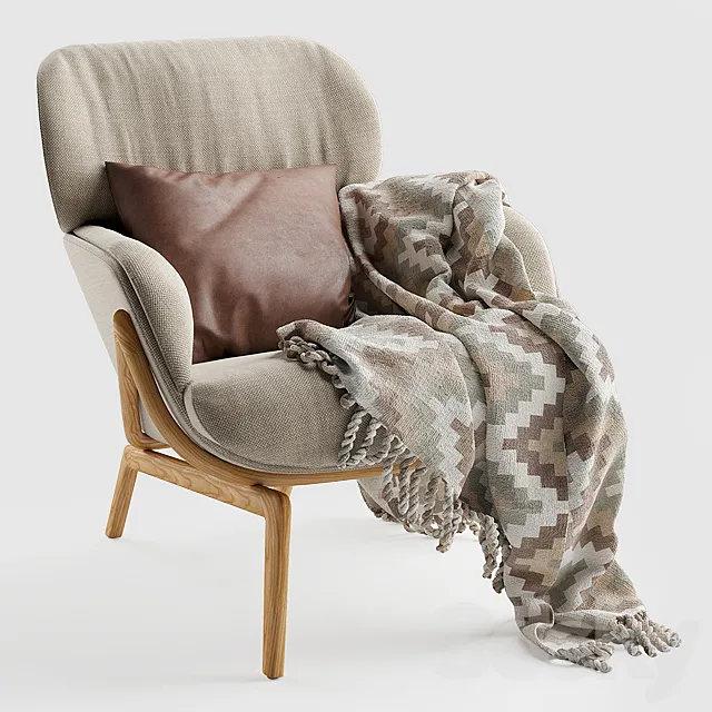 ELYSIA lounge chair 3ds Max
