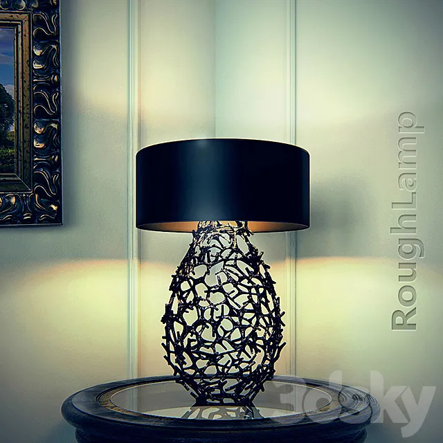 EM _ RoughLamp 3DS Max Model