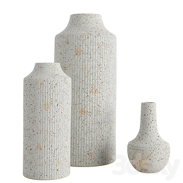 Ema Ceramic Vases 3ds Max