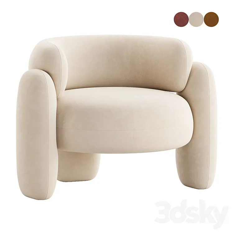 EMBRACE armchair 3DS Max Model