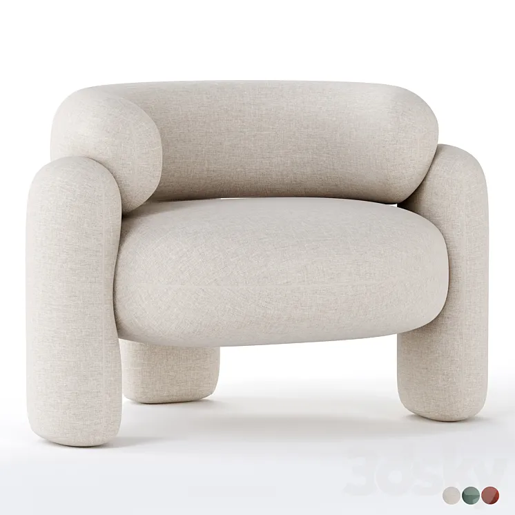 Embrace armchair by royal stranger 3DS Max