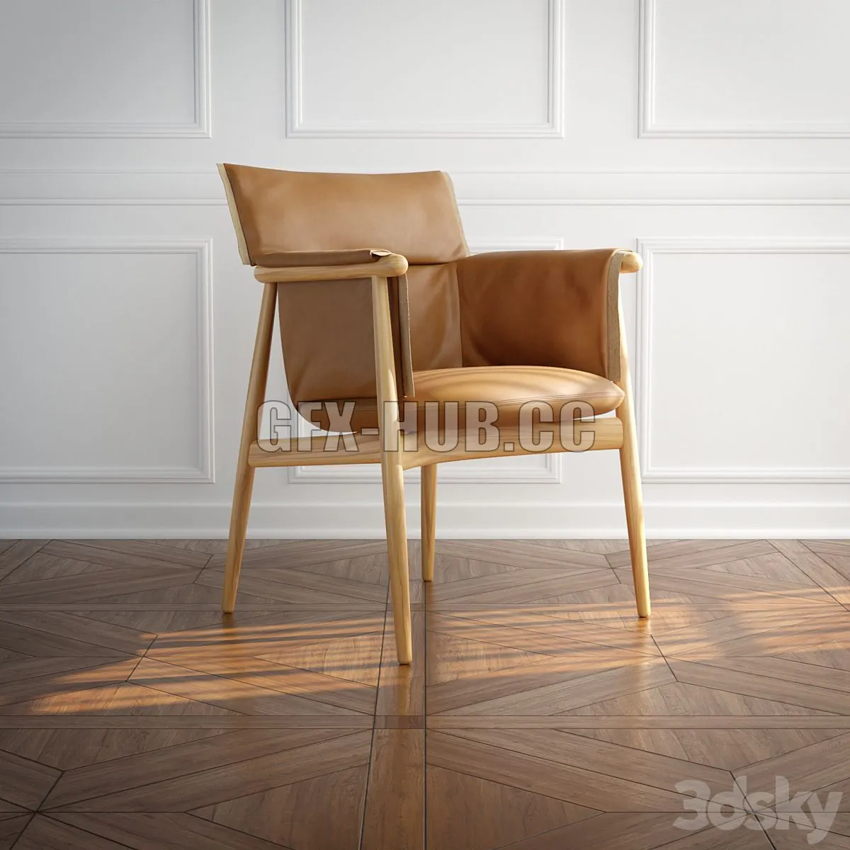 Embrace Chair Carl Hansen & Son 3dsMax Model