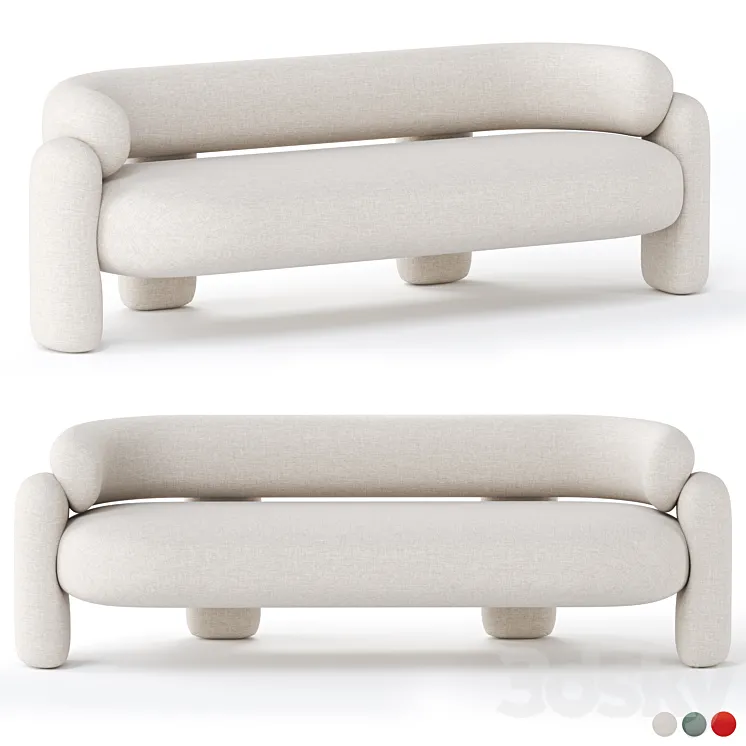 Embrace Sofa by Royal Stranger 3DS Max