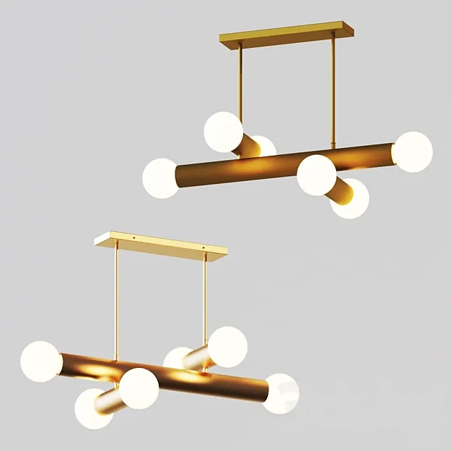 Emerson Linear Suspension Light by Arteriors 3ds Max