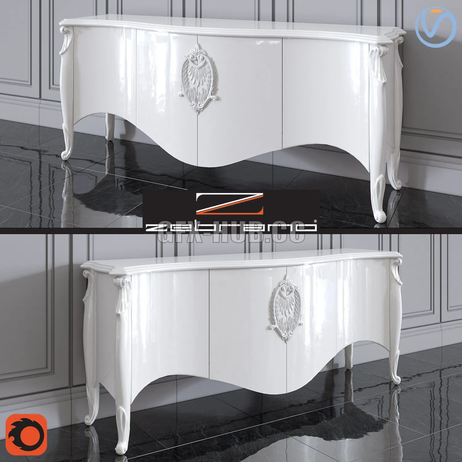 EMILY Console 3dsMax Model