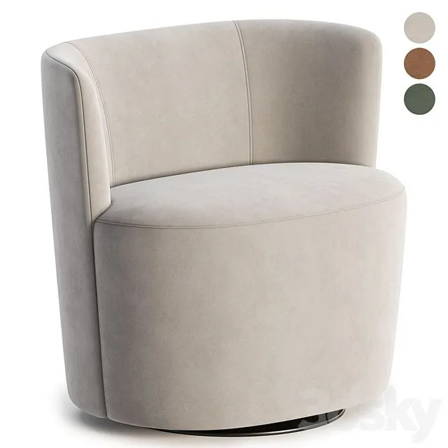 EMILY Easy chair By Verzelloni 3dsMax Model
