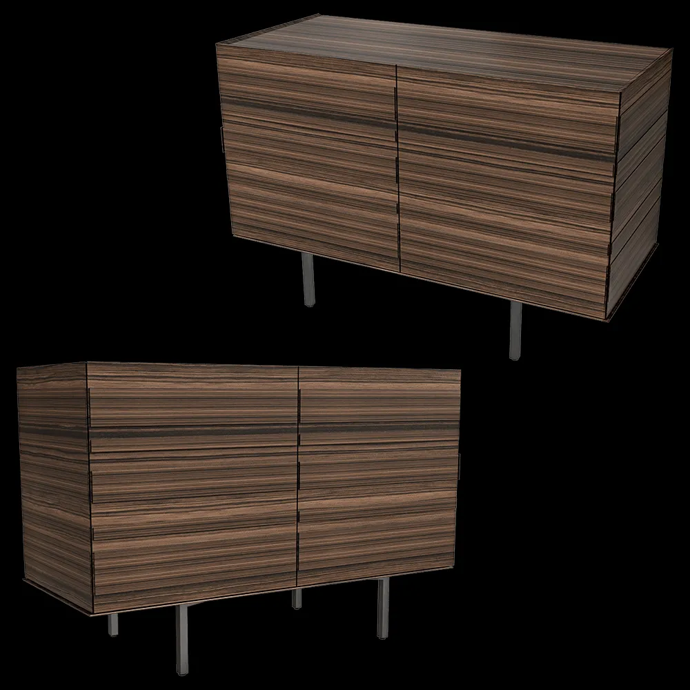 EmmeBi – Chest of drawers Stripe 120 3ds Max
