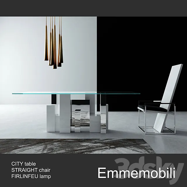 Emmemobili furniture set 3DSMax File