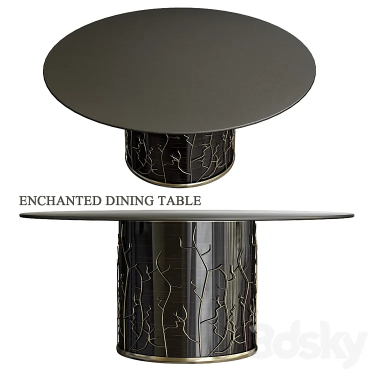 Enchanted Dining Table 3DS Max