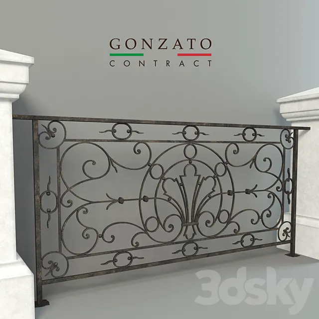 Enclosures for balconies (Monte Carlo) Gonzato 3ds Max