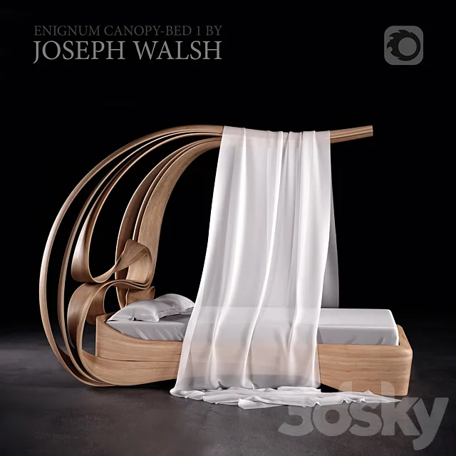 Enignum canopy-bed 1 by Joseph Walsh 3DS Max Model