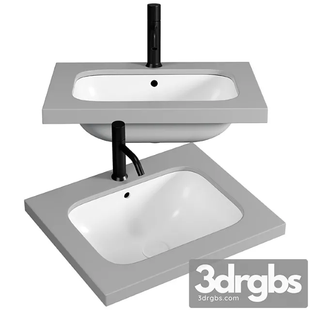 Enjoy single washbasin by ceramica cielo